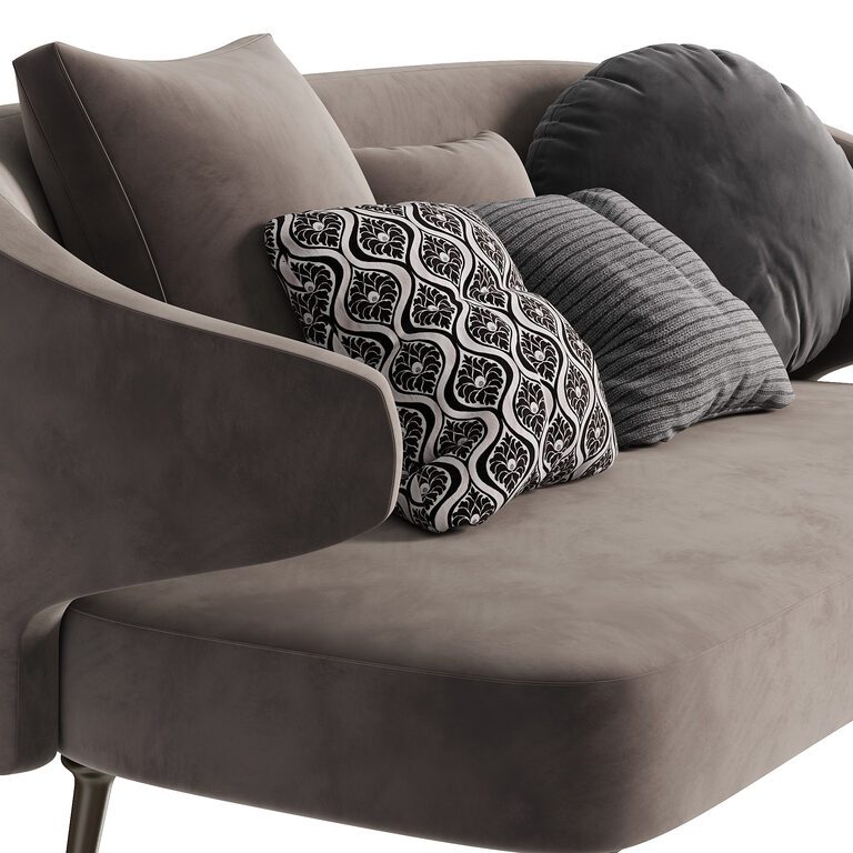 Aston Sofa Rodolfo Dordoni by Minotti (382099) 3D model - Download