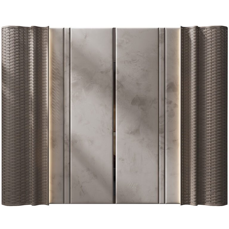 Wavy Lattice Panel (382172), 3d model 1