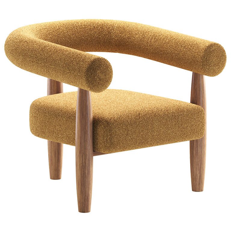 Keely Side armchair by Joss & Main (382534) 3D model - Download 3D ...