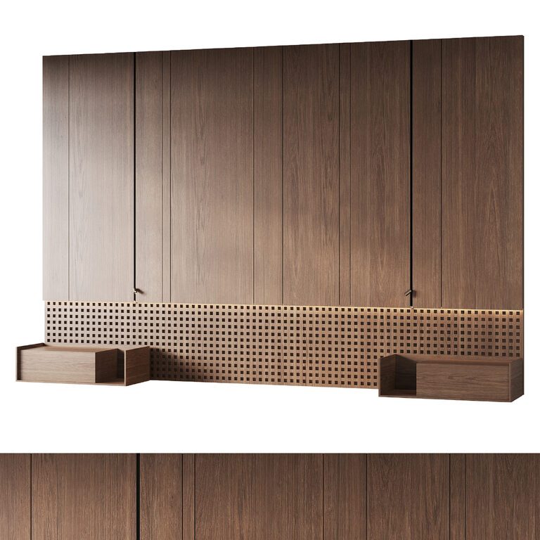 Headboard 1 (382550), 3d model 1