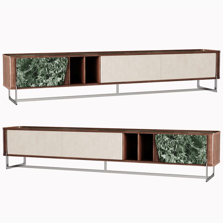 Cabinet by TV cabinet by dinner cabinet-02 (383363) 3D model - Download ...