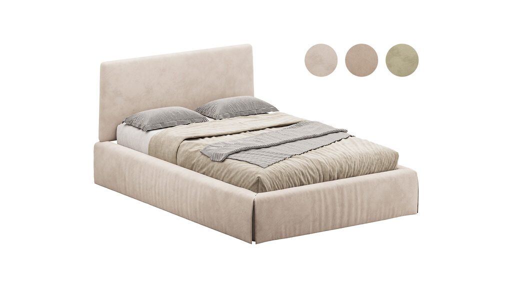 Кровать Adel by Ditre Italia (383905), 3д модель 1