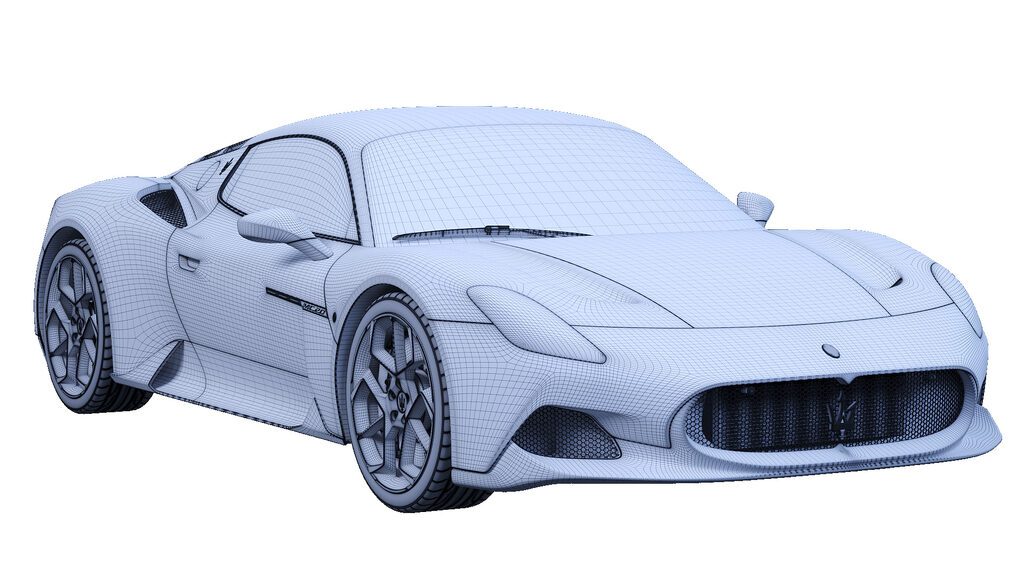 Maserati MC20 (384293) 3D model - Download 3D model Maserati MC20