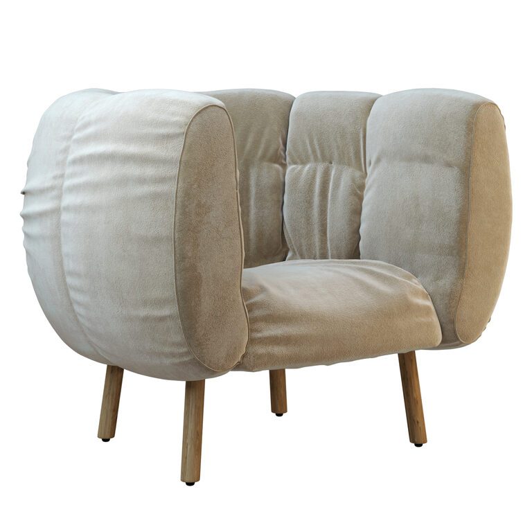 Крісло Bruehl Magnolia  (384467), 3d модель 1