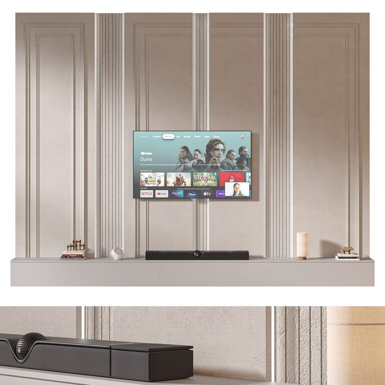 Tv Wall Set 36 385022 3d Model Download 3d Model Tv Wall Set 36 