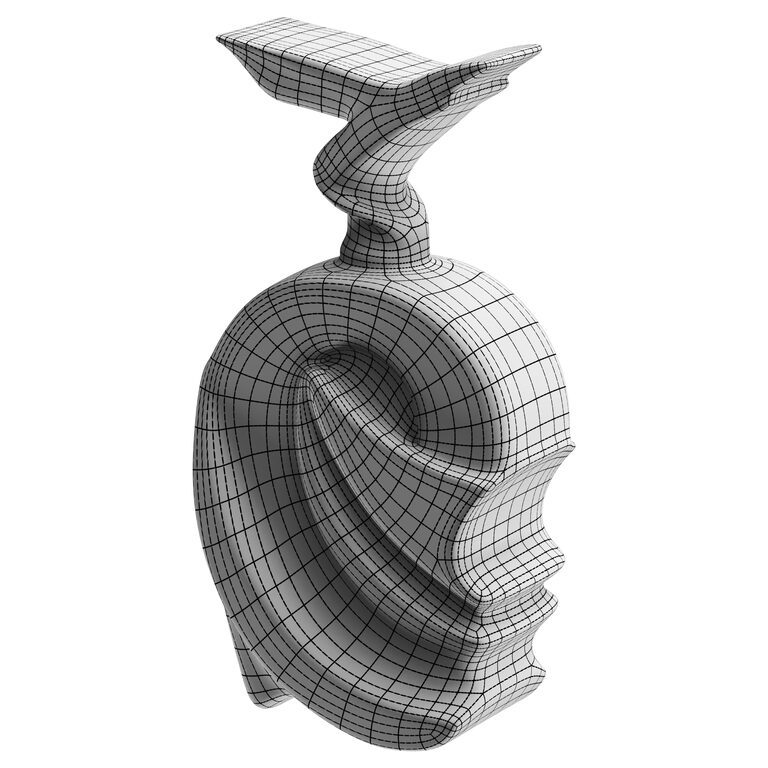 Abstract 3d Statues Rfa Abstract Sculpture (385025) 3D model - Download 3D model Abstract ...