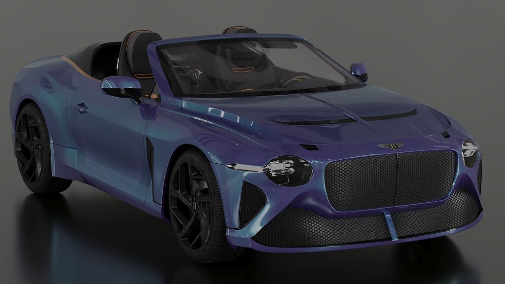 Bentley Bacalar Mulliner 2021  (385314), 3д модель 1