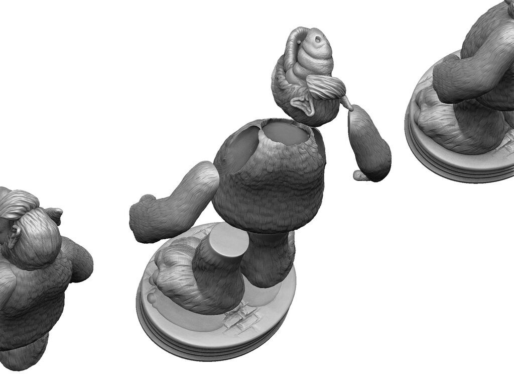 Alf 2 for 3D printing. STL. (385840) 3D model - Download 3D model Alf 2 ...