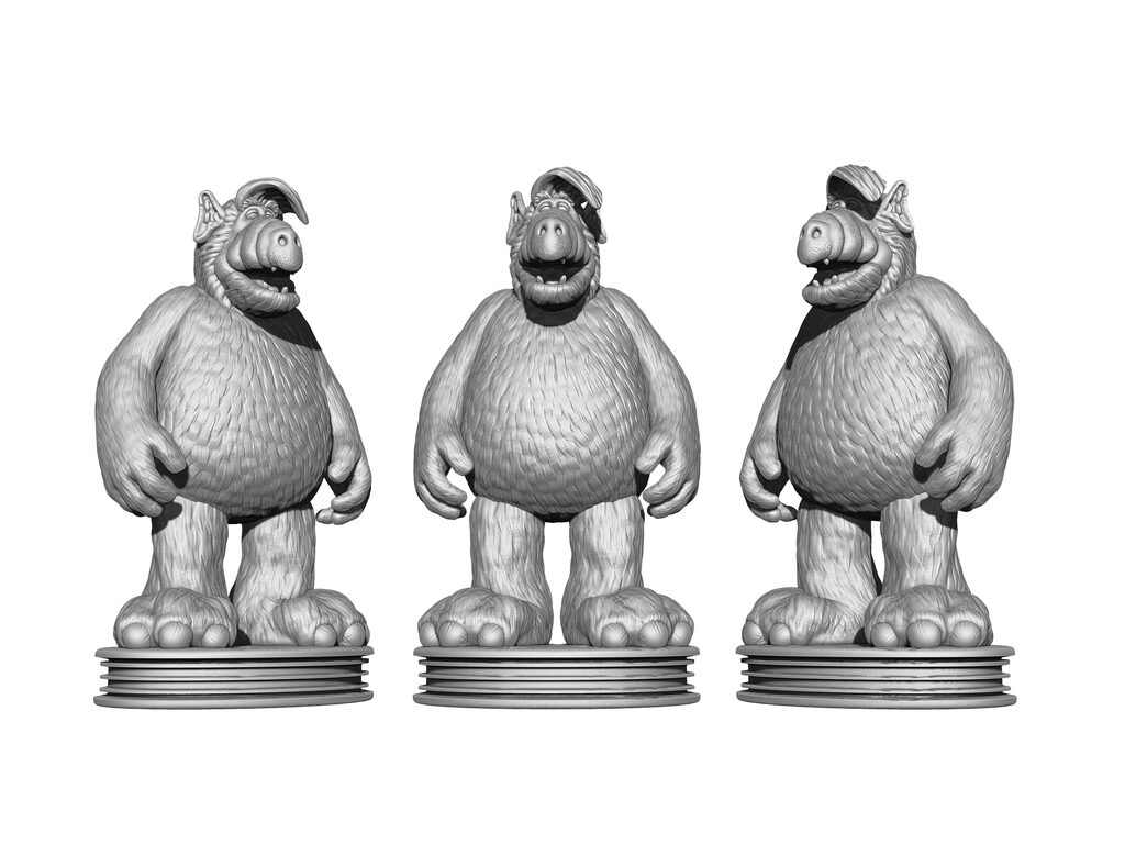 Alf 2 for 3D printing. STL. (385840) 3D model - Download 3D model Alf 2 ...