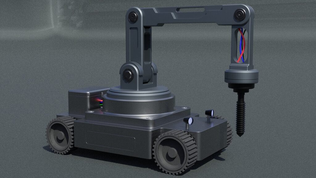 Robot Car Machine Model Robot car (385893) 3D model - Download 3D model Robot car (385893 ...