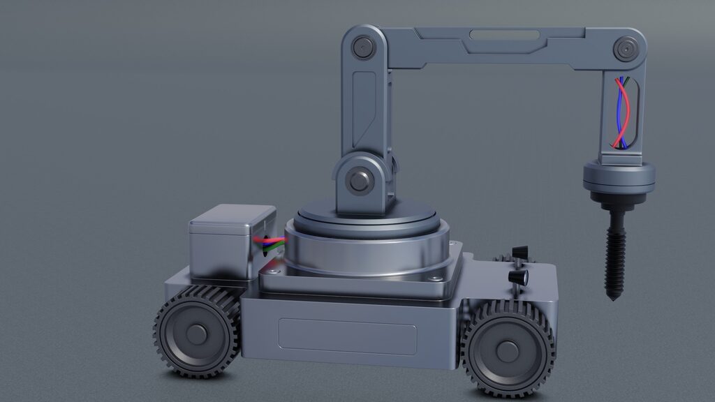 Robot Car Machine Model Robot car (385893) 3D model - Download 3D model Robot car (385893 ...