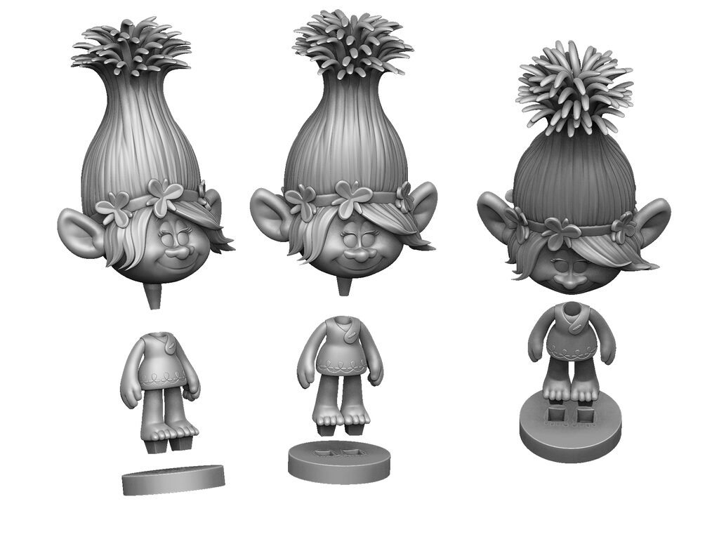 Poppy from the animated film 
