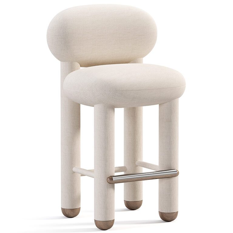 FLOCK CS1 bar chair (385998) 3D model - Download 3D model FLOCK CS1 bar ...