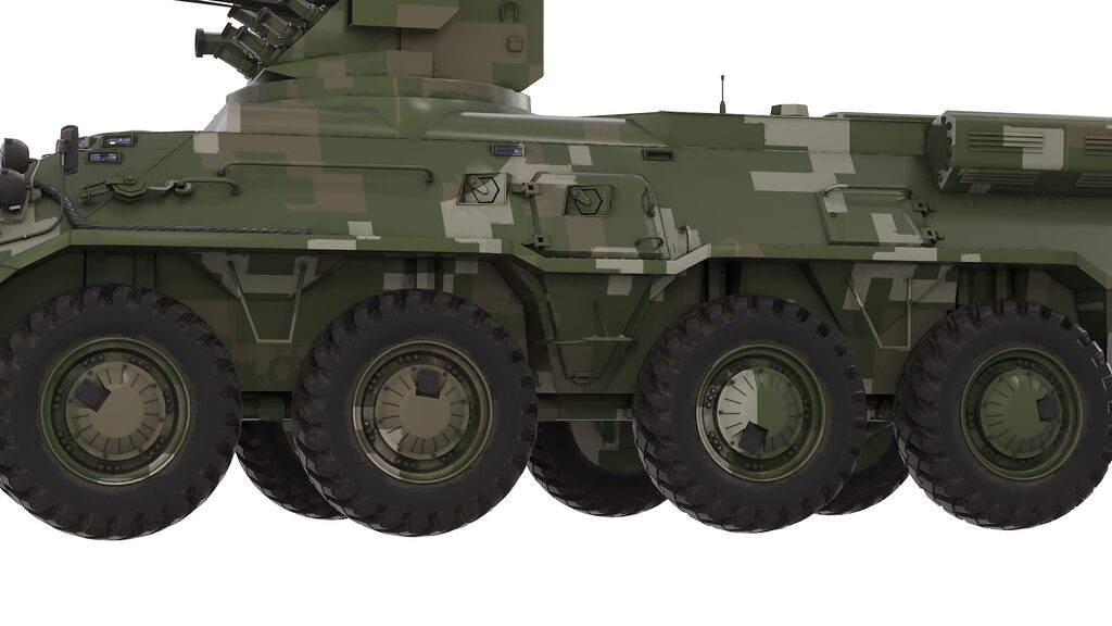 BTR 3E 2002 military transport (386360) 3D model - Download 3D model ...