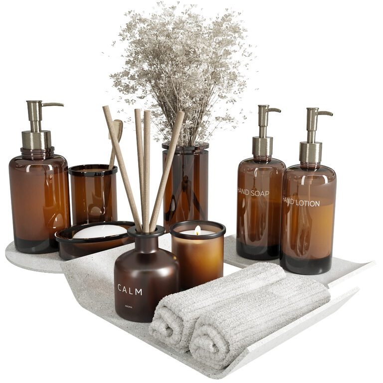 Bathroom Accessories-H05 (386653), 3d model 1