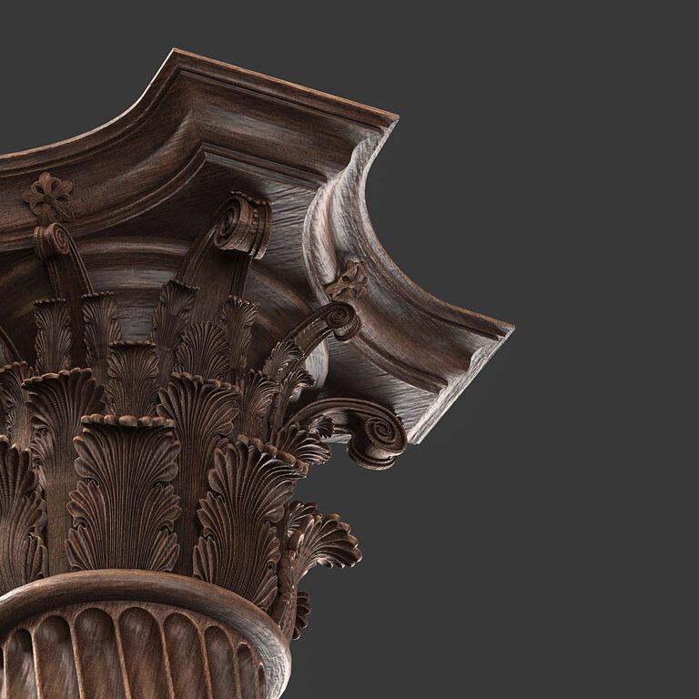 Roman Column Interior Roman column (386702) 3D model - Download 3D model Roman column (386702 ...