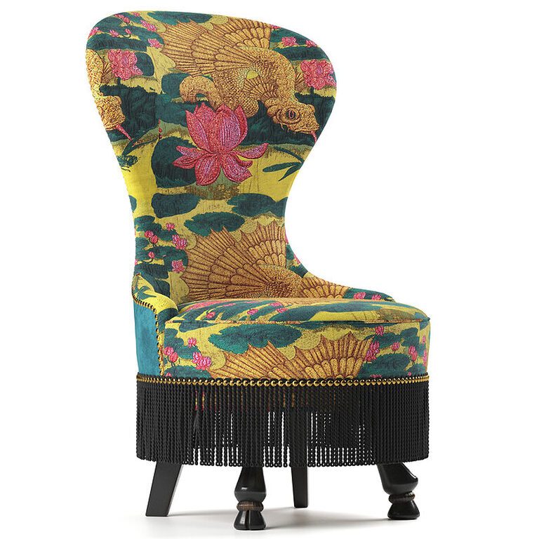 Стілець Драконових риб Gucci Home (388005), 3d модель 1