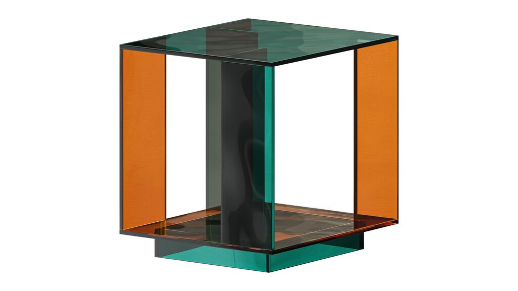 Acrylic Side Table (388290) 3D model - Download 3D model Acrylic Side ...