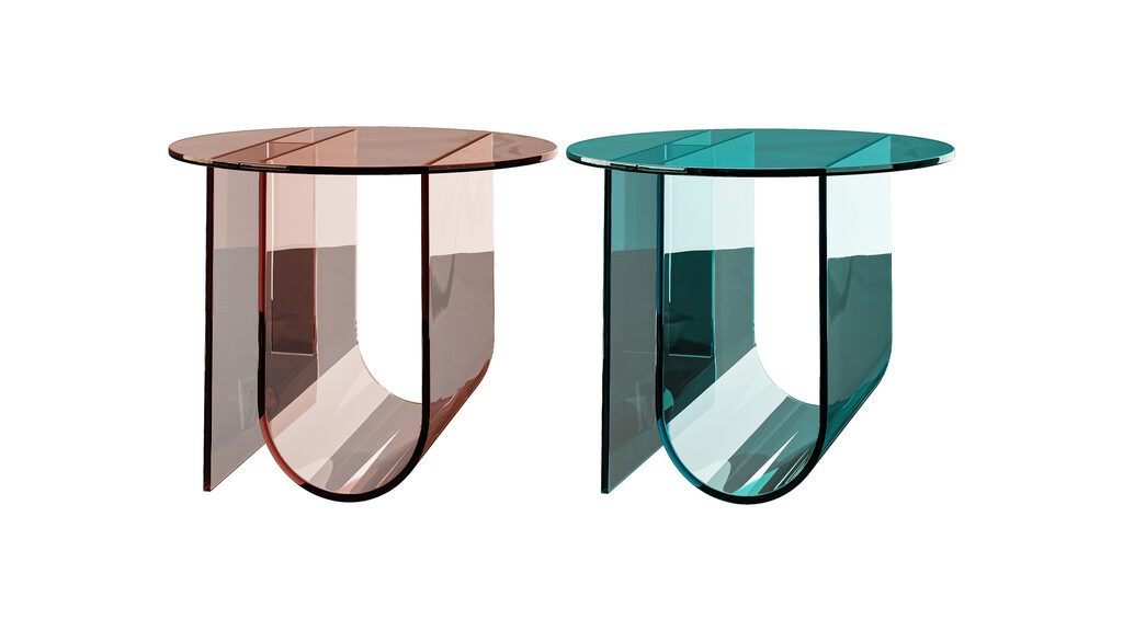 Living Room Acrylic Side Table (388312) 3D model - Download 3D model ...