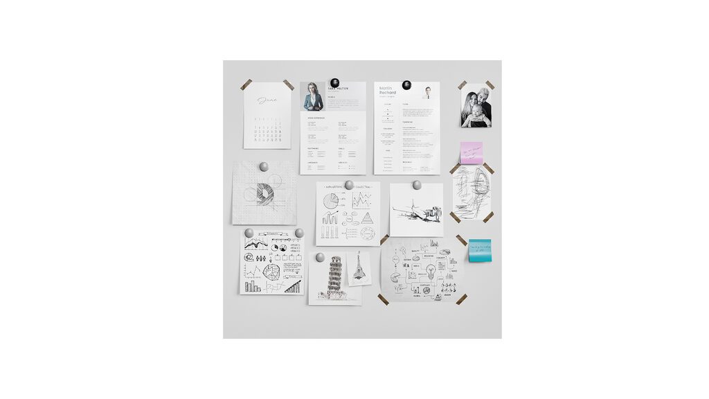 Moodboard Stickers Set (388321) 3D model - Download 3D model Moodboard ...
