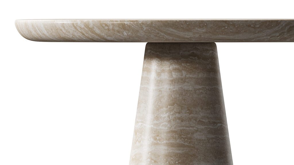 TRAVERTINE CONNECTION TABLE (388360) 3D model - Download 3D model ...