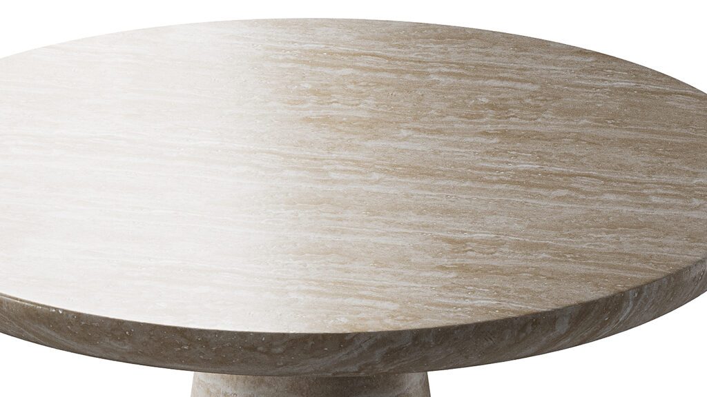 TRAVERTINE CONNECTION TABLE (388360) 3D model - Download 3D model ...