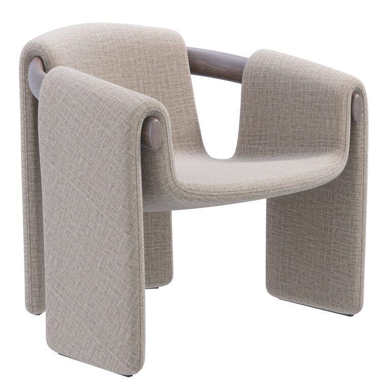Sari lounge armchair (388400), 3d model 1