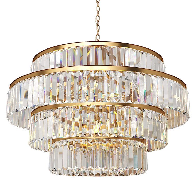Люстра INGVAR CL (389608), 3д модель 1