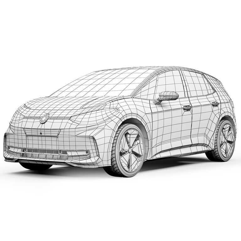 High-Quality 3D Car Models for Games, Animation & VR | 3D-Baza