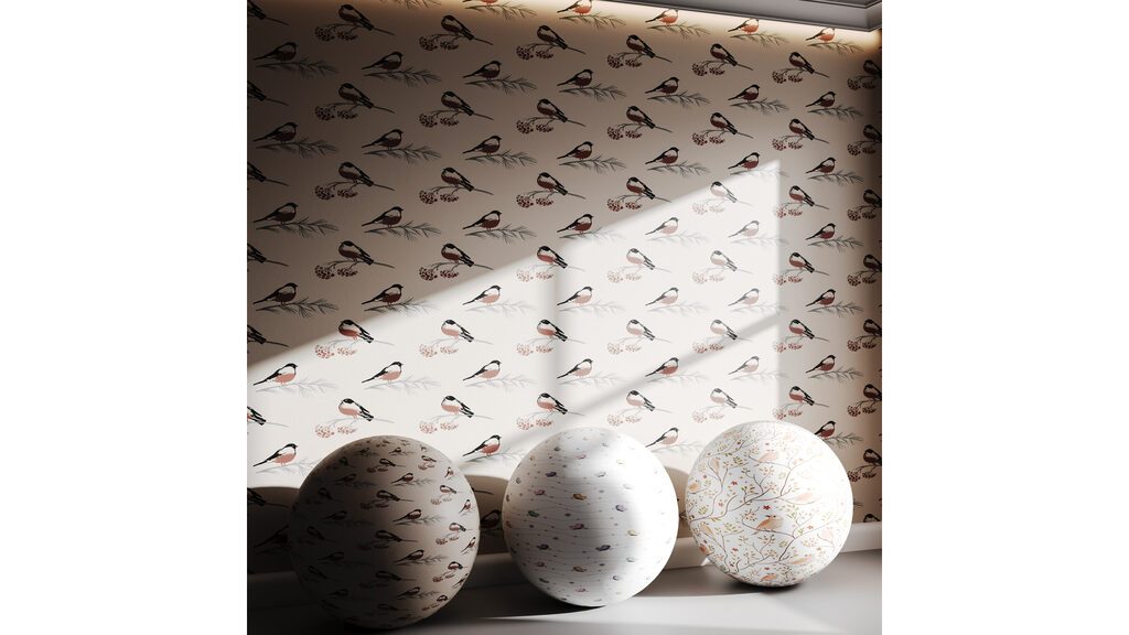 Wallpaper 77 (390371), 3d model 1