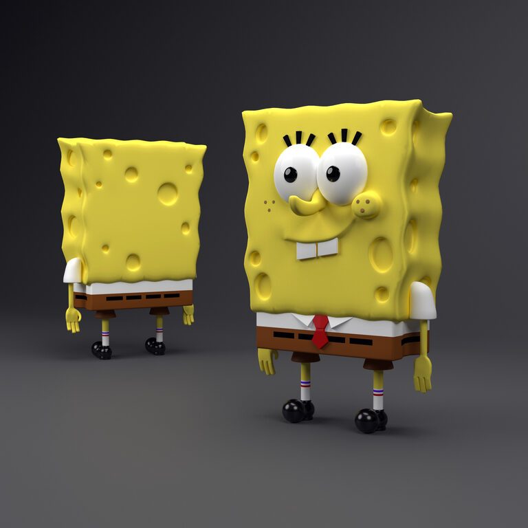 Model Sponge Gallery Sponge Bob (390509) 3D model - Download 3D model Sponge Bob (390509 ...