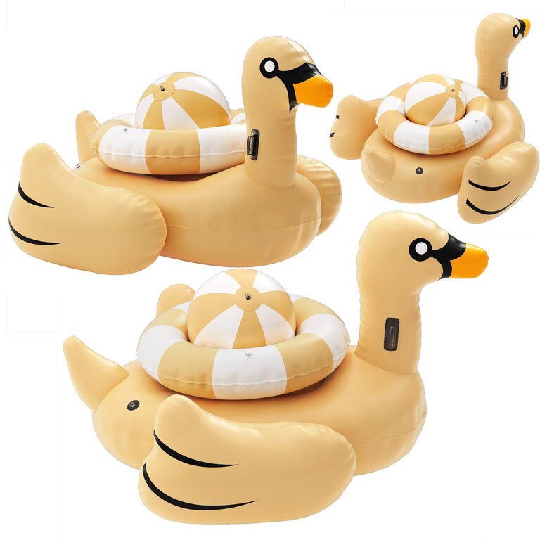 Swimline giant golden goose float with ring and ball (390689) 3D model ...