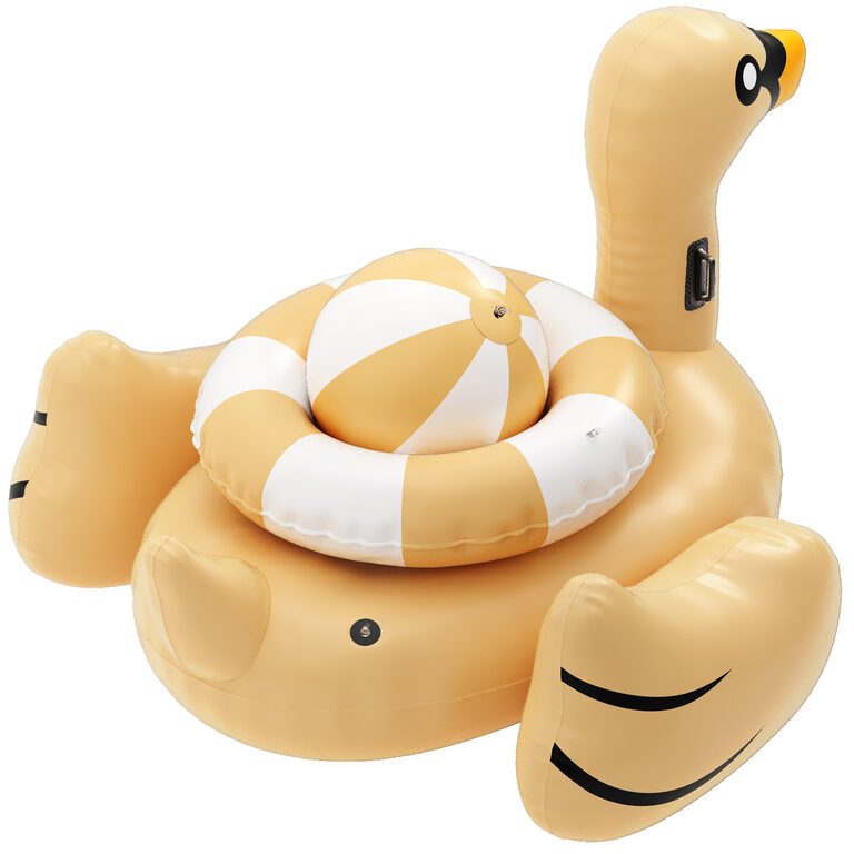Swimline giant golden goose float with ring and ball (390689) 3D model ...