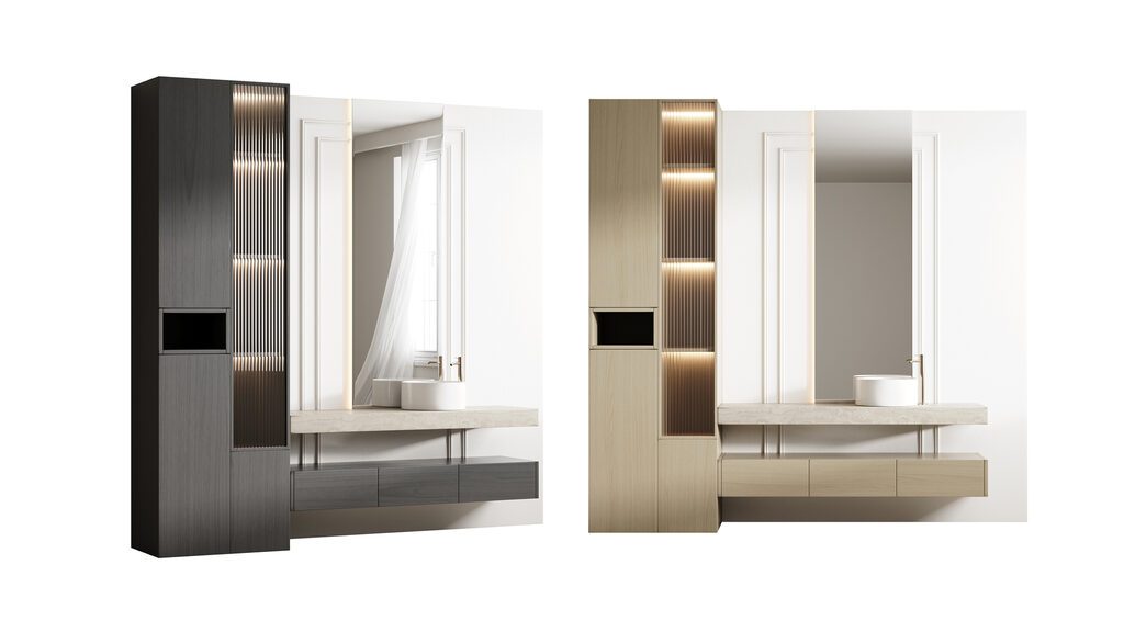 Bathroom furniture 22 (391342), 3d model 1