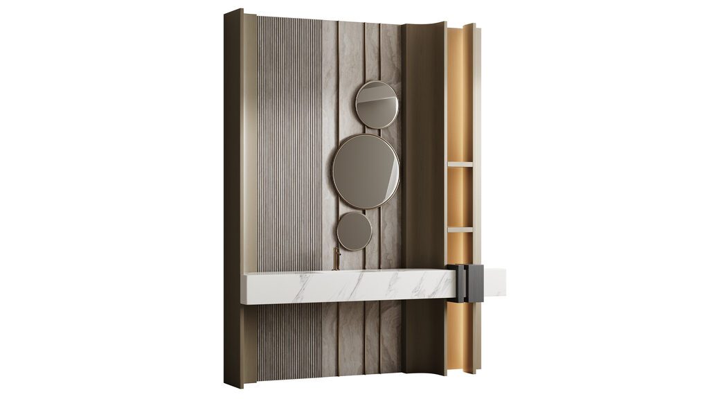 Bathroom furniture 34 (391370) 3D model - Download 3D model Bathroom ...