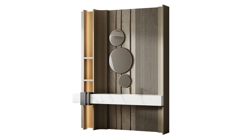 Bathroom furniture 34 (391370) 3D model - Download 3D model Bathroom ...