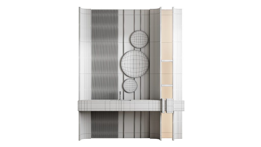 Bathroom furniture 34 (391370) 3D model - Download 3D model Bathroom ...