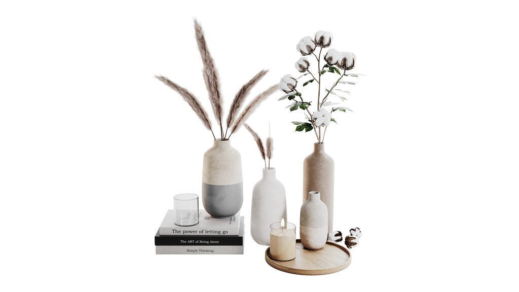 Decorative Set 016 (391393), 3d model 1