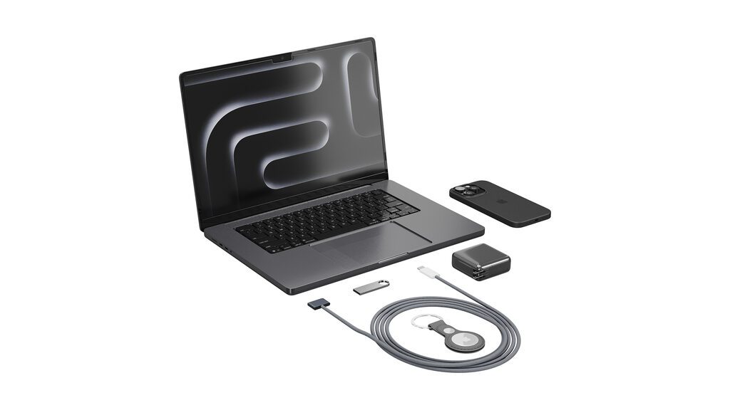 Set Apple equipment 01 (391468), 3d model 1