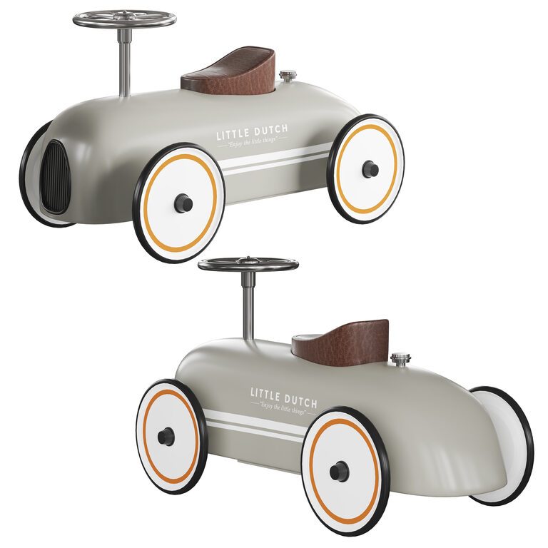 Retro Ride Stl Little retro roller ride car (391791) 3D model - Download 3D model ...
