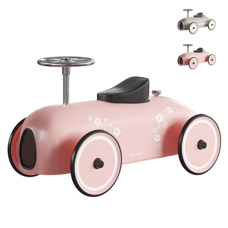Retro Ride Stl Little retro roller ride car (391791) 3D model - Download 3D model ...