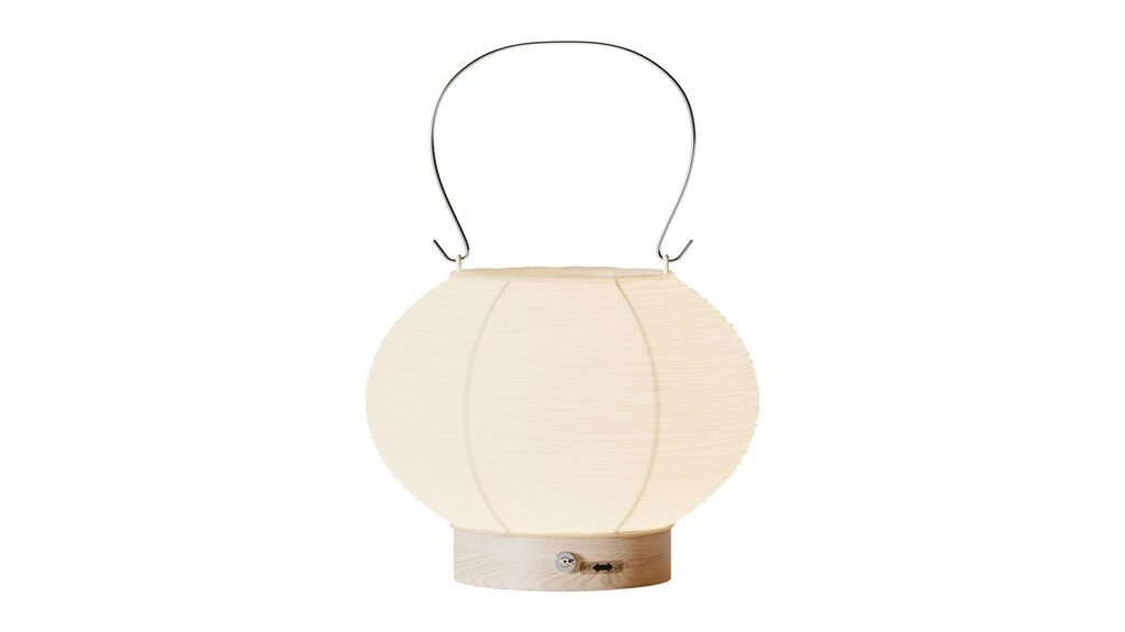 Japanese Paper Lantern Light (391888), 3d model 1