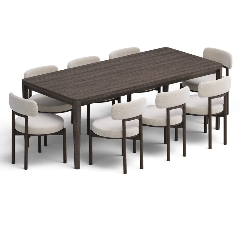 Chair Davis And Reese Dining Table (392072) 3D model - Download 3D ...