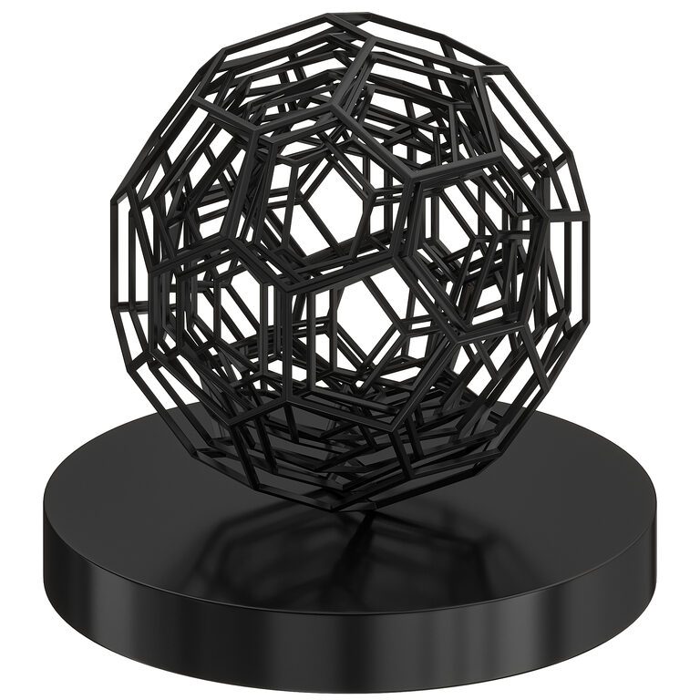 Sculpture Black Thought (392220), 3d model 1