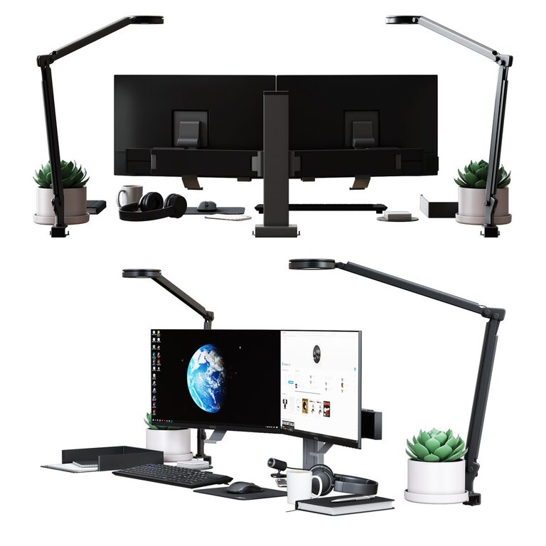 Desktop Set Classic Office Edition (392519) 3D model - Download 3D ...