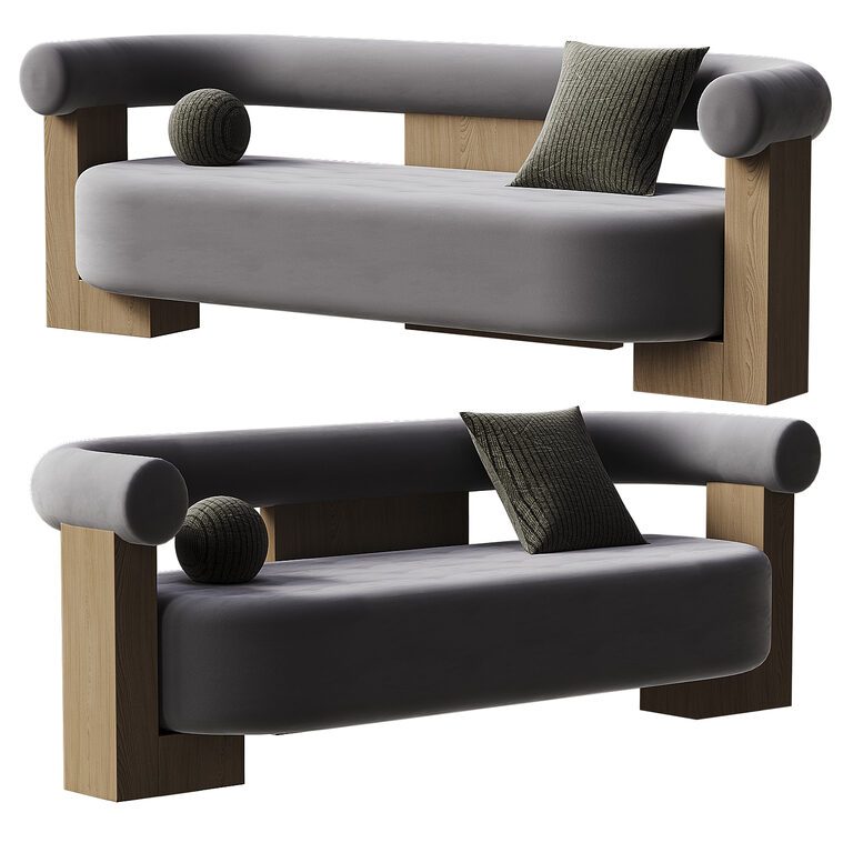 Cassete bench (393111), 3d model 1