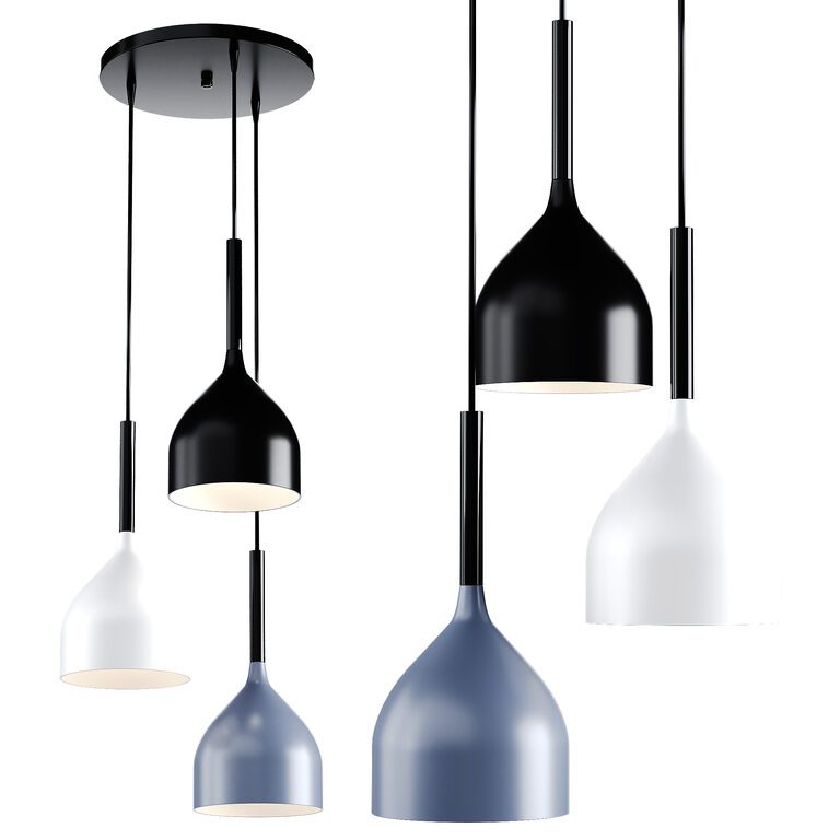 Hangerlamp chandelier (393337), 3d model 1