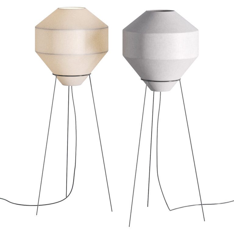 Coco flip Mayu Floor Lamp (393596), 3d model 1