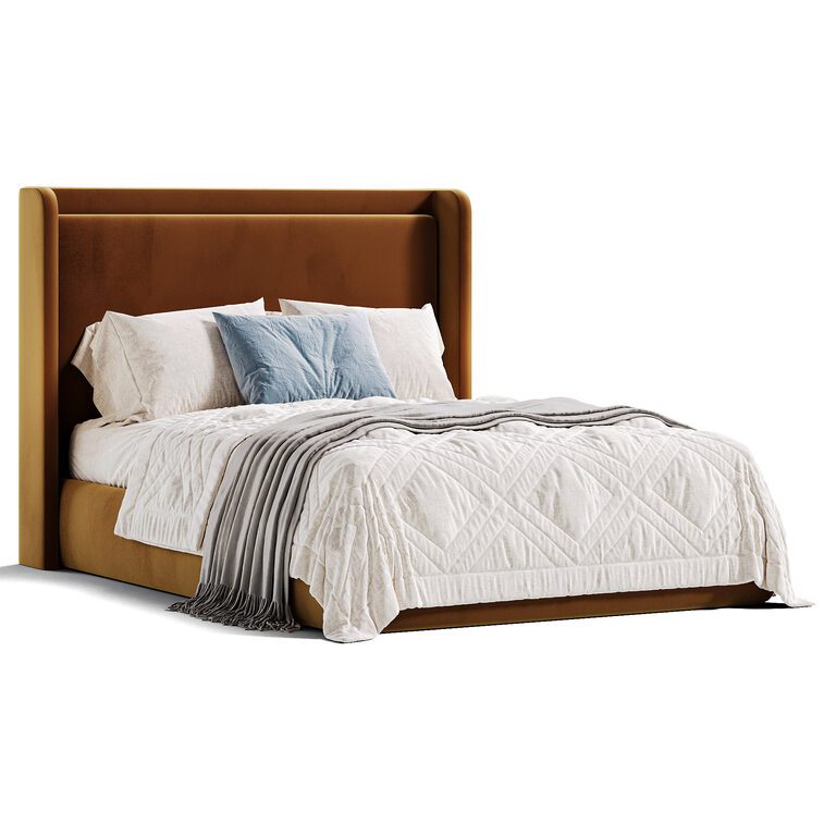 TERY Double Bed by mebelform (393921) 3D model - Download 3D model TERY ...