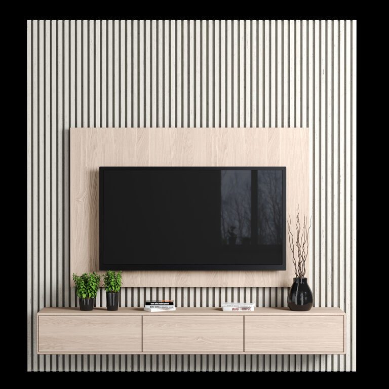 TV Wall 92 (394032), 3d model 1